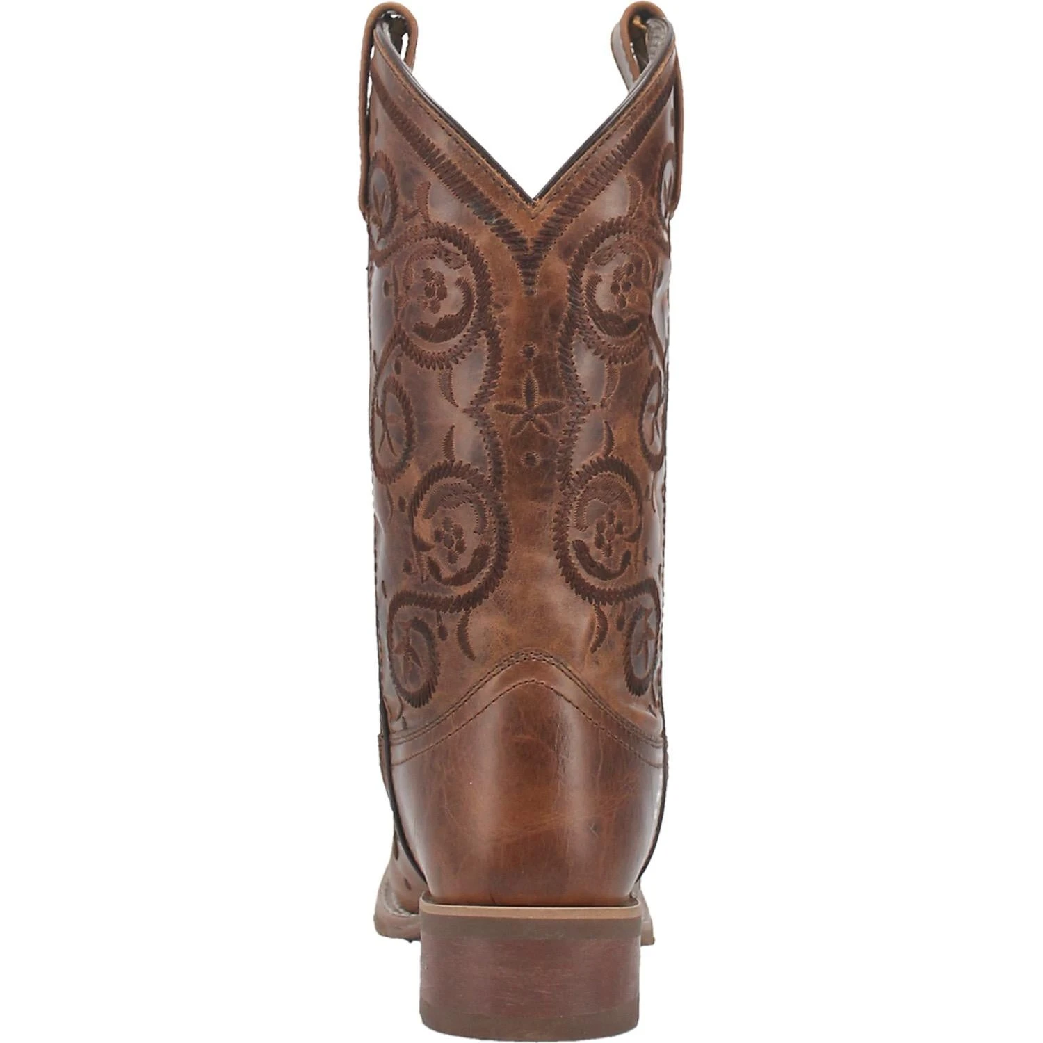 Laredo Ladies Dizzie Brown Square Toe Boots 5863 4 Laredo Ladies Dizzie Brown Square Toe Boots 5863 - Image 4