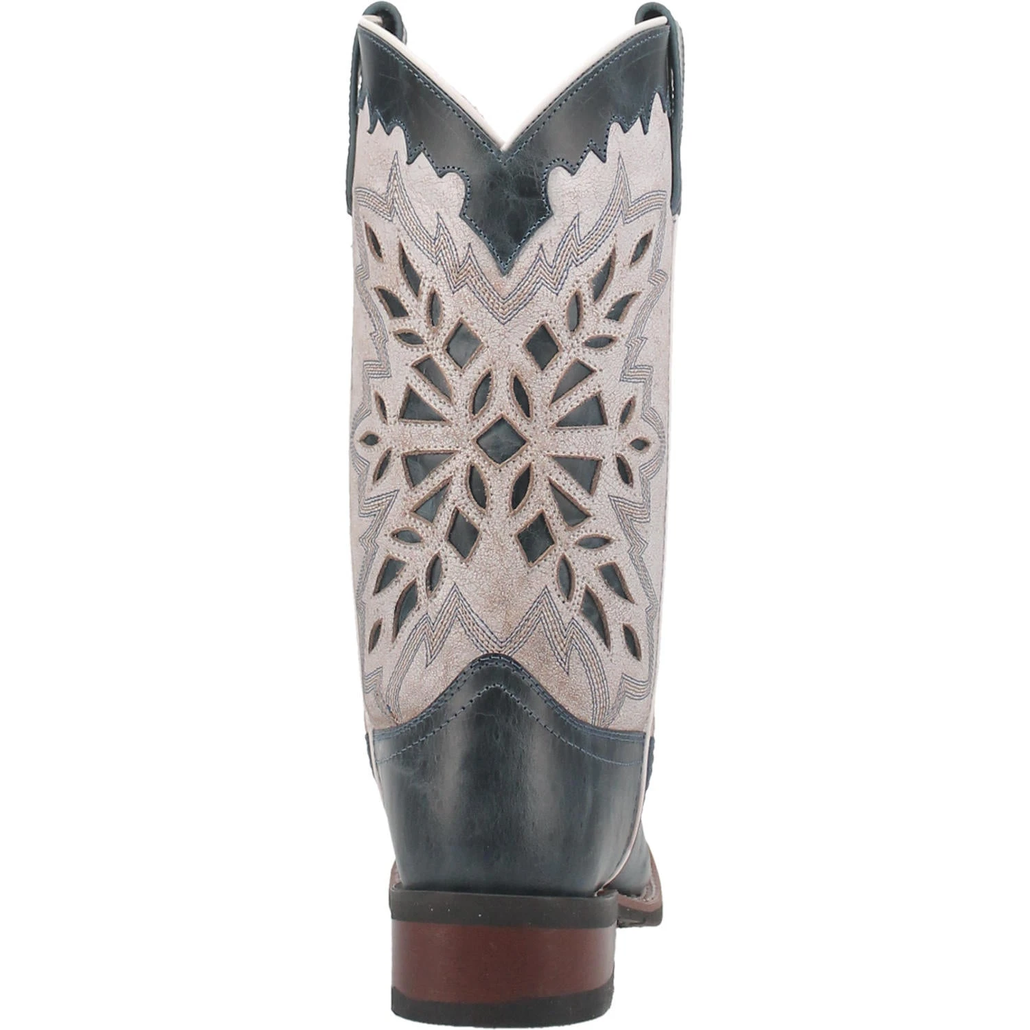 Laredo Ladies Dolly 11" Broad Square Toe Black Pull-On Western Boots 5880 4 Laredo Ladies Dolly 11" Broad Square Toe Black Pull-On Western Boots 5880 - Image 4