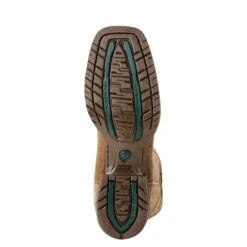 Ariat® Ladies Hybrid Rancher Distressed Brown Western Boots 10018527 9 Ariat® Ladies Hybrid Rancher Distressed Brown Western Boots 10018527 -True Style Shoes Store 10018527 sole