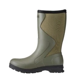 Ariat Ladies Springfield Olive Green Rubber Boots 10021525 -True Style Shoes Store 10021525 side