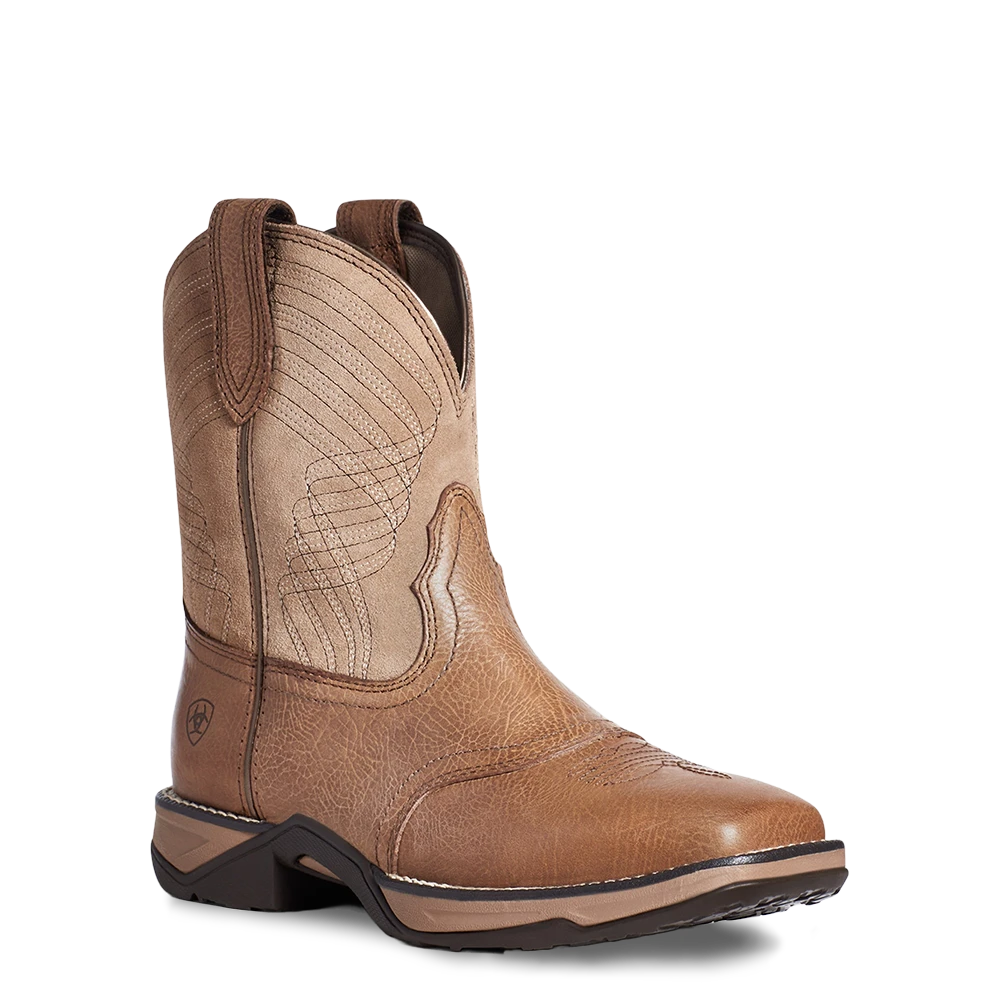 Ariat Ladies Anthem Shortie Tan Western Boots 10035838 1 Ariat Ladies Anthem Shortie Tan Western Boots 10035838