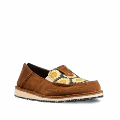 Ariat Ladies Cruiser Peanut & Field Of Sun Print Shoes 10040356