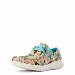 Ariat® Ladies Hilo Multi-Color Steerhead Print Shoes 10042517 -True Style Shoes Store 10042517d ec9cad65 4962 49f9 b77e 1679edf52103