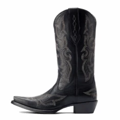 Ariat® Ladies Jennings Stretchfit Black Deertan Western Boots 10044501 -True Style Shoes Store 10044501b