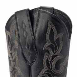 Ariat® Ladies Jennings Stretchfit Black Deertan Western Boots 10044501 -True Style Shoes Store 10044501h