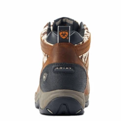 Ariat® Ladies Terrain H2O Distressed Brown & Speckled Cow Print Boots 10044538 -True Style Shoes Store 10044538e