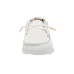 Hey Dude Ladies Wendy Boho White Crochet Shoes 121410164 10 Hey Dude Ladies Wendy Boho White Crochet Shoes 121410164 -True Style Shoes Store 121410164 WENDY BOHO WHITE CROCHET 04