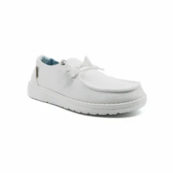 Hey Dude® Ladies Wendy Classic Silk Moon White Shoes 121410211 -True Style Shoes Store 121410211
