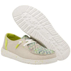 Hey Dude Ladies Wendy Playa Fiesta Beach Party Slip On Shoe 121410596 -True Style Shoes Store 121410596 WENDY PLAYA FIESTA BEACH PARTY LEFT 33