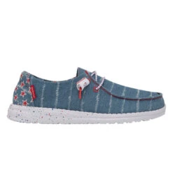 Hey Dude Ladies Wendy Denim Star Shoes 40158-4NR 6 Hey Dude Ladies Wendy Denim Star Shoes 40158-4NR -True Style Shoes Store 121412415 WENDY DENIM STAR LEFT 1 111 7b3d214b ebf1 4a46 bb06 dd71498f9839