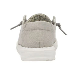 Hey Dude® Ladies Wendy Canvas Sparkling Pearl Grey Shoes 121413312 -True Style Shoes Store 121413312 WENDY SPARKLING PEARL GREY 6 2048x2048 55761510 1eb3 4fa8 bc34 9dc39ac995ba