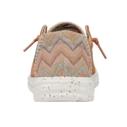 Hey Dude Ladies Wendy Mango Slip On Shoes 121419769 -True Style Shoes Store 121419769 WENDY MANGO LEFT 5