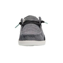 Hey Dude Ladies Wendy Sox Sparkling Black Shoes 121924957 -True Style Shoes Store 121924957 WENDY SOX SPARKLING BLACK 04