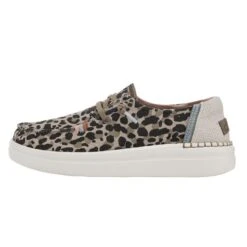 Hey Dude Ladies Wendy Ride Platform Jungle Beige Slip On Shoes 121940570 8 Hey Dude Ladies Wendy Ride Platform Jungle Beige Slip On Shoes 121940570 -True Style Shoes Store 121940570 WENDYRISE JUNGLEBEIGE