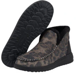 Hey Dude Ladies Denny Leo Nut Ankle Shoes 122051619 -True Style Shoes Store 122051619 DENNY LEO NUT 3