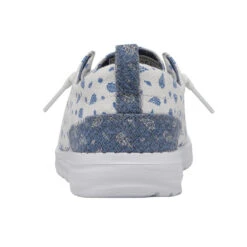 Hey Dude Ladies Wendy Bandana Patterned Slip On Shoe 122280231 9 Hey Dude Ladies Wendy Bandana Patterned Slip On Shoe 122280231 -True Style Shoes Store 122280231 WENDY ZIG ZAG BLOCK BANDANA LEFT 5