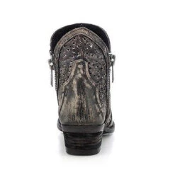 Circle G By Corral Ladies Shortie Black/Grey Cutout Bootie Q0001 -True Style Shoes Store 1 0f108f2a da0c 4ab5 badb 68f7646db361