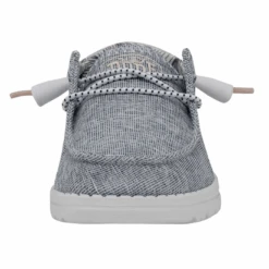 Hey Dude® Ladies Wendy Star Azora Grey Slip On Shoes 40080-4LM 9 Hey Dude® Ladies Wendy Star Azora Grey Slip On Shoes 40080-4LM -True Style Shoes Store 40080 4LM 3