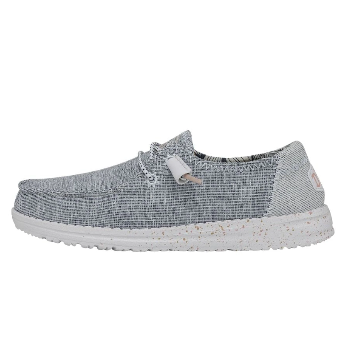 Hey Dude® Ladies Wendy Star Azora Grey Slip On Shoes 40080-4LM 3 Hey Dude® Ladies Wendy Star Azora Grey Slip On Shoes 40080-4LM - Image 3