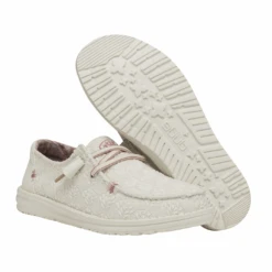 Hey Dude® Ladies Wendy Boho Stretch Fleur Sand Slip On Shoes 40082-202 -True Style Shoes Store 40082 202 4