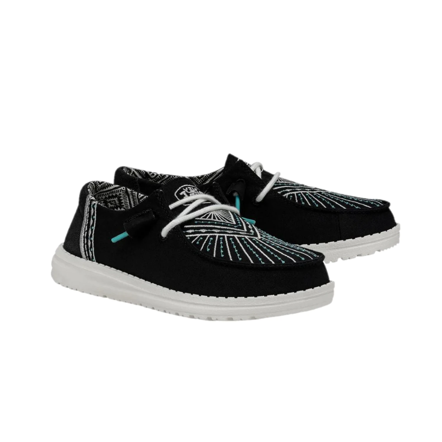 Hey Dude® Ladies Wendy Western New Moon Black Slip On Shoes 40097-0XL 4 Hey Dude® Ladies Wendy Western New Moon Black Slip On Shoes 40097-0XL - Image 4