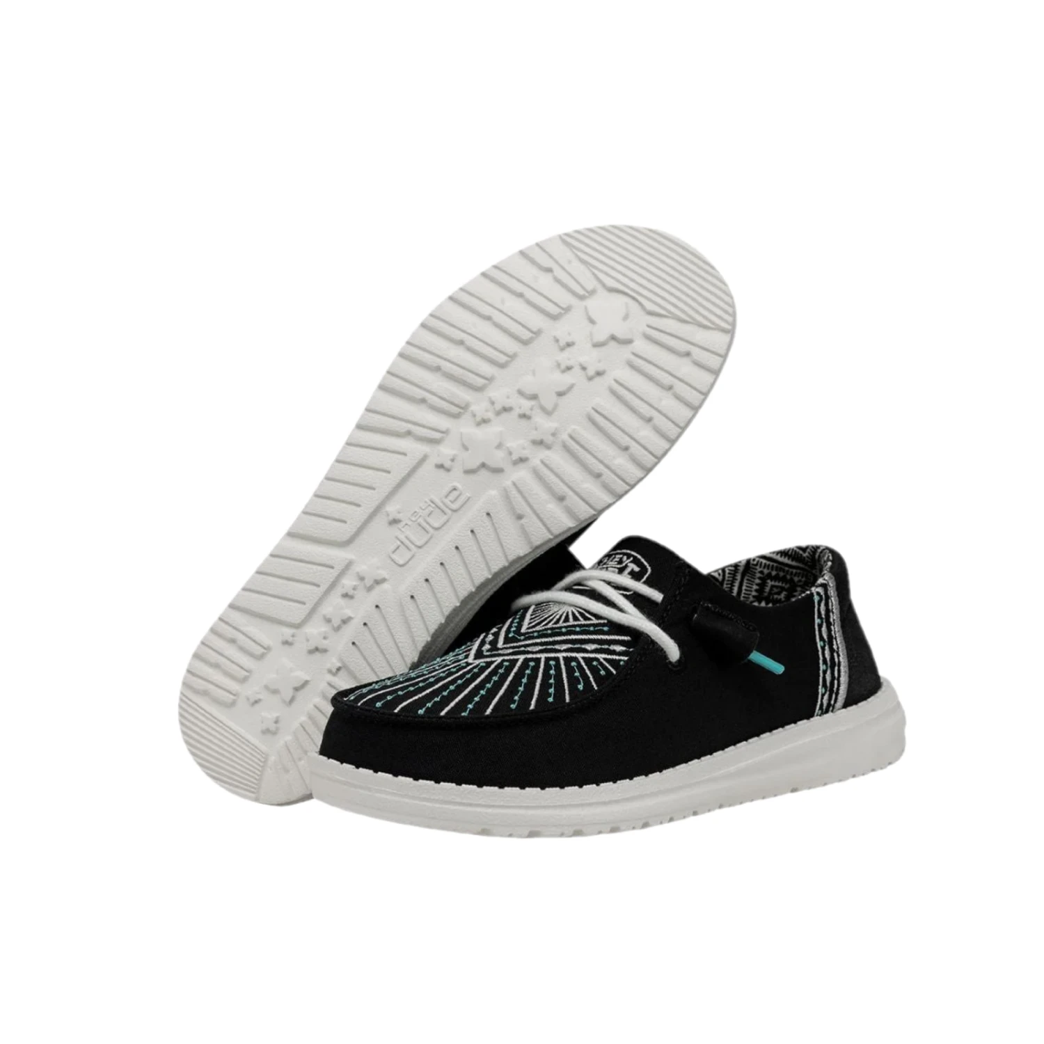 Hey Dude® Ladies Wendy Western New Moon Black Slip On Shoes 40097-0XL 5 Hey Dude® Ladies Wendy Western New Moon Black Slip On Shoes 40097-0XL - Image 5