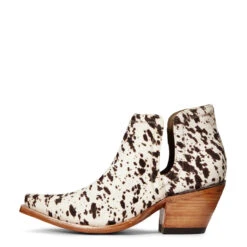 Ariat Ladies Dixon Brown & White Cowhide Ankle Bootie 10033882 8 Ariat Ladies Dixon Brown & White Cowhide Ankle Bootie 10033882 -True Style Shoes Store 57 3601b70c 413c 4a9b a694 6370711223e5