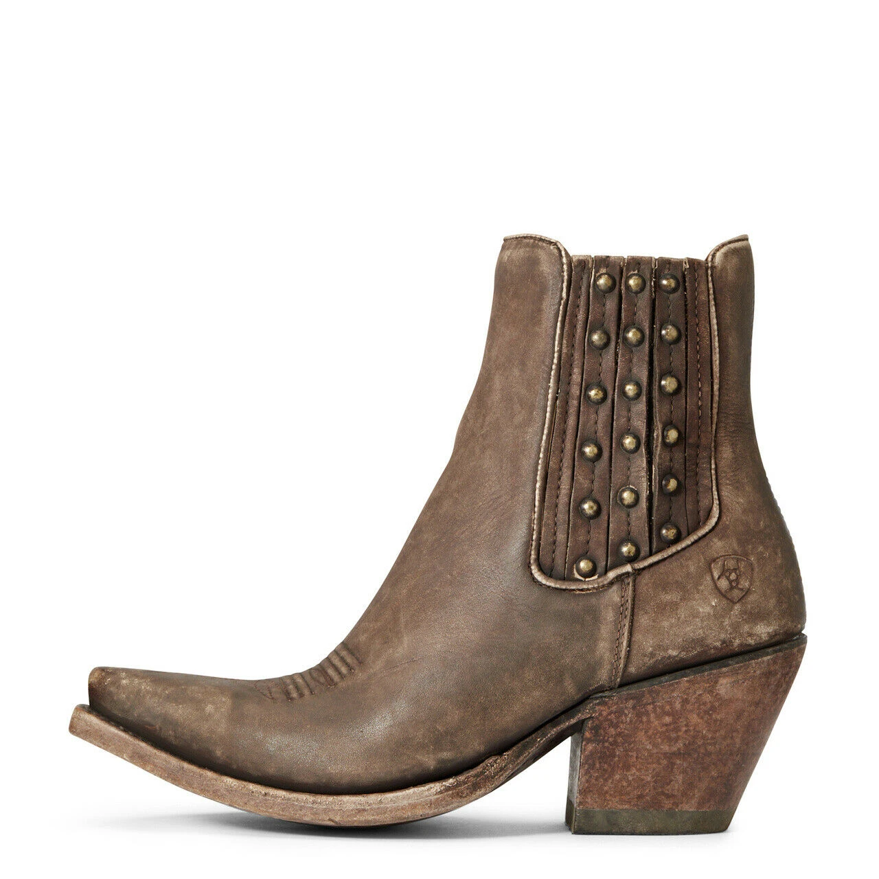 Ariat® Ladies Brown Naturally Distressed Eclipse Booties 10033889 4 Ariat® Ladies Brown Naturally Distressed Eclipse Booties 10033889 - Image 4