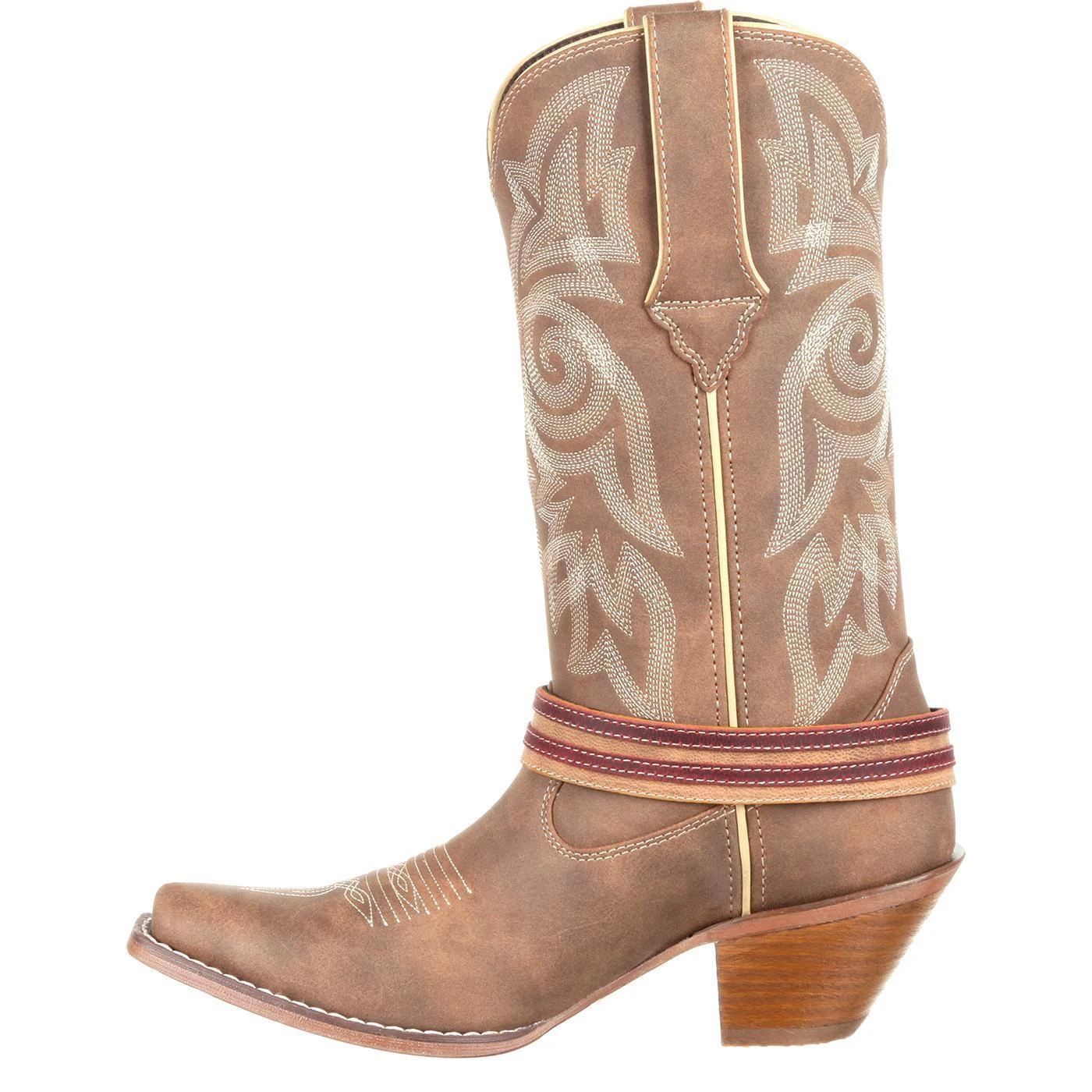Durango Ladies Khaki Flag Accessory Shank Strap Western Boots DRD0208 6 Durango Ladies Khaki Flag Accessory Shank Strap Western Boots DRD0208 - Image 6