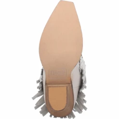 Dingo® Ladies Gypsy Almond Toe Fringed White Boots DI737-WHT 9 Dingo® Ladies Gypsy Almond Toe Fringed White Boots DI737-WHT -True Style Shoes Store DI737 WHT 6