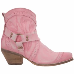 Dingo® Ladies Gummy Bear Pink Western Bootie DI747-PNK 10 Dingo® Ladies Gummy Bear Pink Western Bootie DI747-PNK -True Style Shoes Store DI747 PNK 1