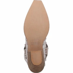 Dingo® Ladies Off White Gummy Bear Western Bootie DI747-WH7 13 Dingo® Ladies Off White Gummy Bear Western Bootie DI747-WH7 -True Style Shoes Store DI747 WH7 6