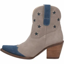 Dingo® Ladies Grey Glory Fringe Bootie DI767-GY -True Style Shoes Store DI767 GY 2