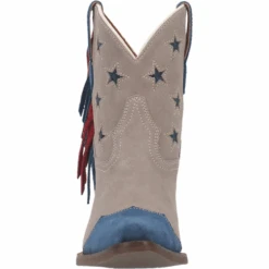 Dingo® Ladies Grey Glory Fringe Bootie DI767-GY -True Style Shoes Store DI767 GY 4