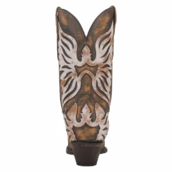 Dan Post® Ladies Ndulgence Snip Toe Brown Leather Boots DP4359 -True Style Shoes Store DP4359d