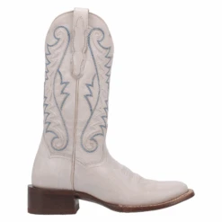 Dan Post® Ladies Sugar White Square Toe Boots DP4999 -True Style Shoes Store DP4999b