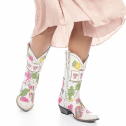 Old Gringo® Ladies 13"Jackpot Distressed Taupe Boots -True Style Shoes Store L3596 3e