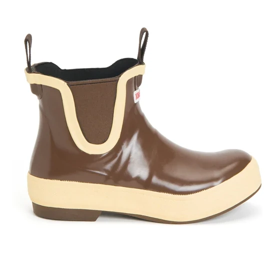 XTRATUF® Ladies Legacy Ankle Deck Brown Rubber Boots LDBW-900 3 XTRATUF® Ladies Legacy Ankle Deck Brown Rubber Boots LDBW-900 - Image 3