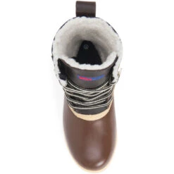 XTRATUF Ladies 8 Inch Insulated Legacy Brown Lace Up Boots LLW8900 -True Style Shoes Store LLW8900 6 EXTRALARGE