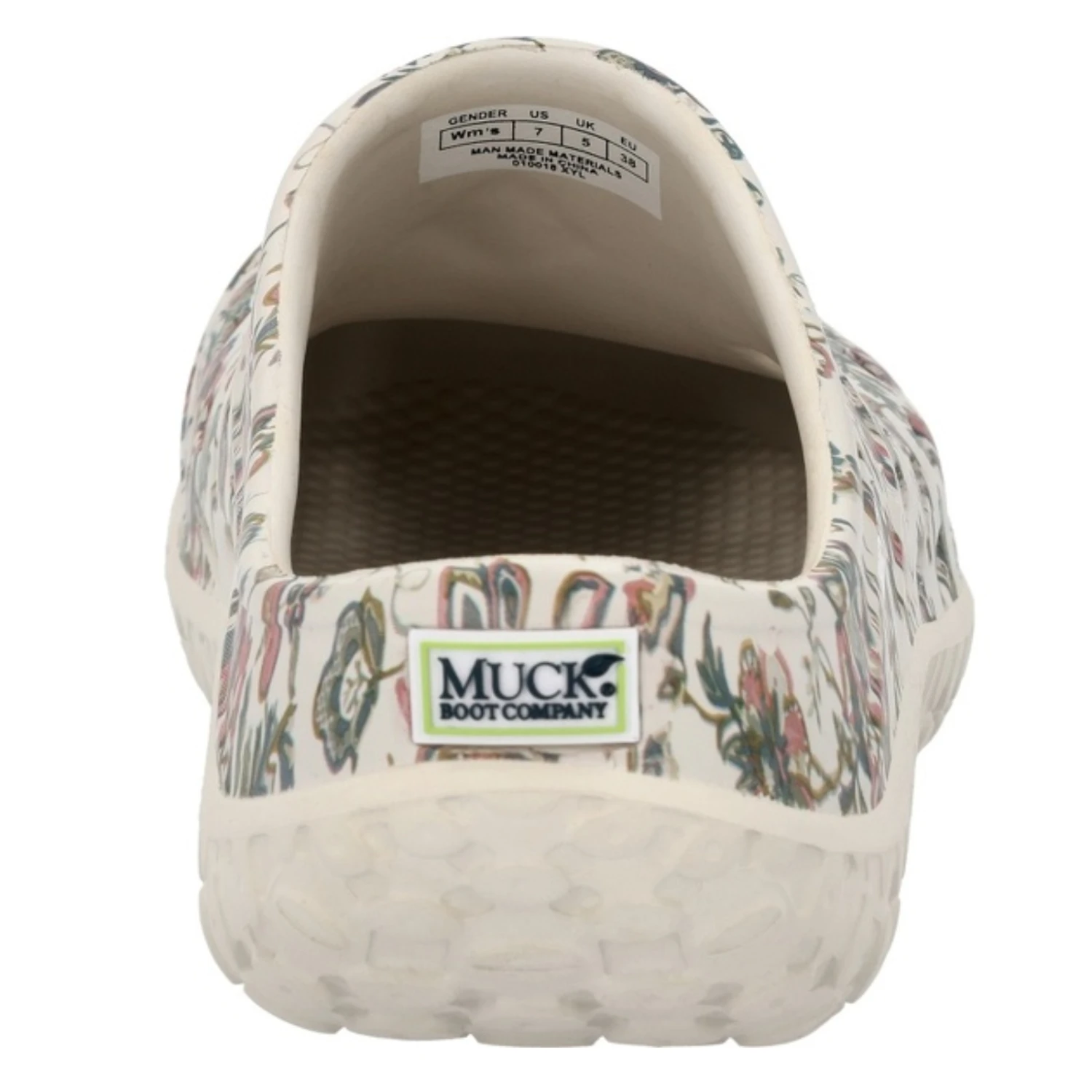 Muck Boot Company Muck® Ladies Muckster Floral White Lite Clog Slip On Shoes MLCW1FLR 4 Muck Boot Company Muck® Ladies Muckster Floral White Lite Clog Slip On Shoes MLCW1FLR - Image 4
