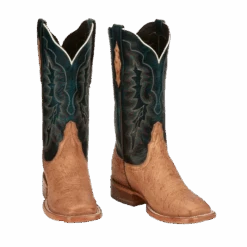 Tony Lama® Ladies Wild Heart Umber Smooth Ostrich Western Boots SA6209