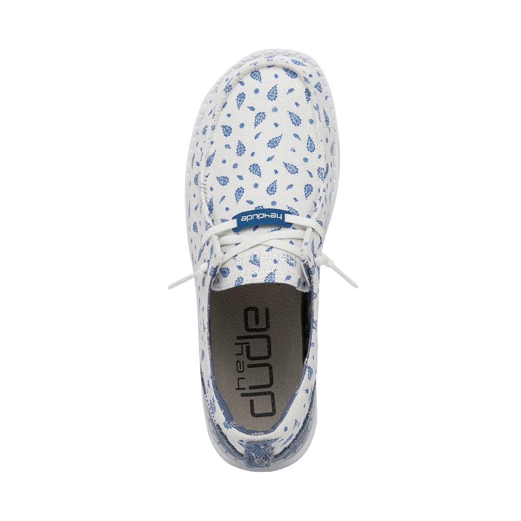 Hey Dude Ladies Wendy Bandana Patterned Slip On Shoe 122280231 2 Hey Dude Ladies Wendy Bandana Patterned Slip On Shoe 122280231 - Image 2