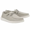 Hey Dude® Ladies Wendy Canvas Sparkling Pearl Grey Shoes 121413312