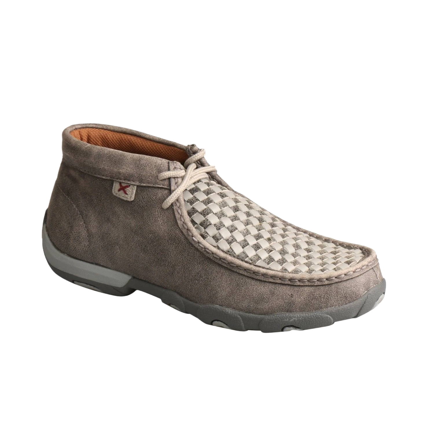 Twisted X Ladies Gray Driving Mocs WDM0108 1 Twisted X Ladies Gray Driving Mocs WDM0108