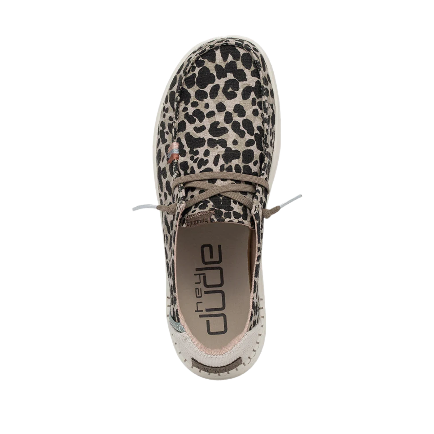 Hey Dude Ladies Wendy Ride Platform Jungle Beige Slip On Shoes 121940570 2 Hey Dude Ladies Wendy Ride Platform Jungle Beige Slip On Shoes 121940570 - Image 2