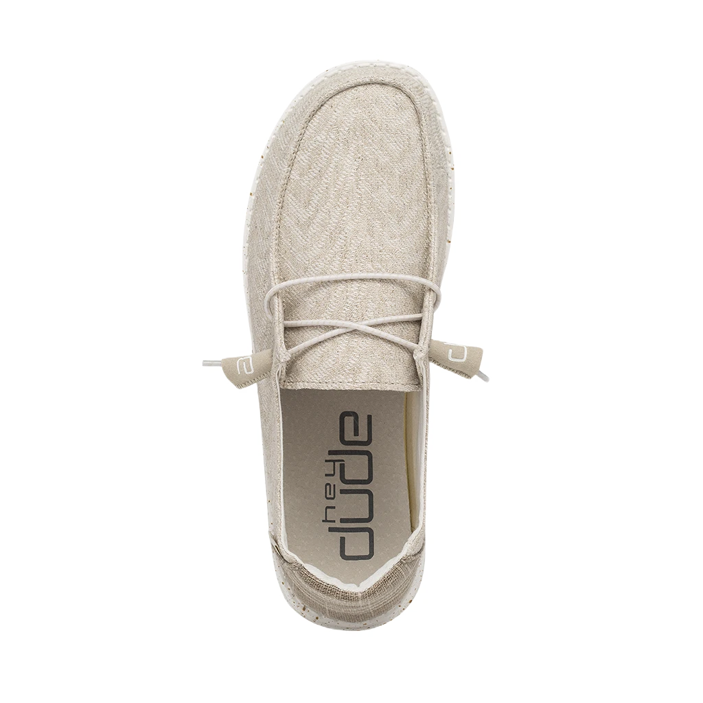 Hey Dude Women's Wendy Woven Zebra Neutral Shoes 121413326 2 Hey Dude Women's Wendy Woven Zebra Neutral Shoes 121413326 - Image 2