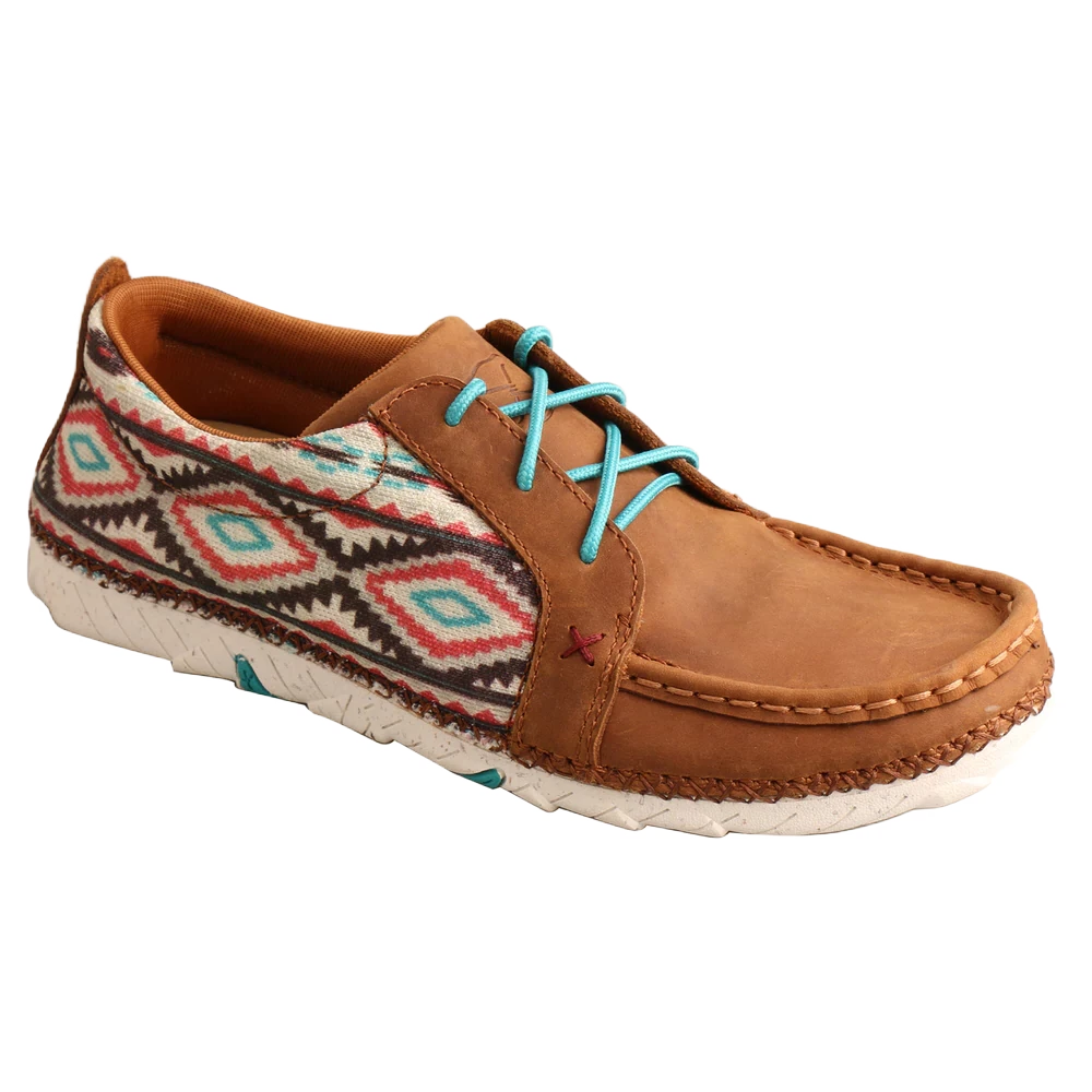 Twisted X® Ladies Zero-X Multi Color & Brown Lace Up Shoes WZX0006 1 Twisted X® Ladies Zero-X Multi Color & Brown Lace Up Shoes WZX0006