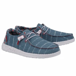 Hey Dude Ladies Wendy Denim Star Shoes 40158-4NR