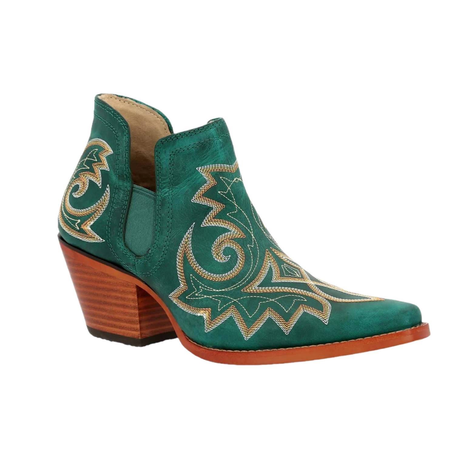 Durango® Ladies Crush Turquoise Western Fashion Bootie DRD0400 1 Durango® Ladies Crush Turquoise Western Fashion Bootie DRD0400
