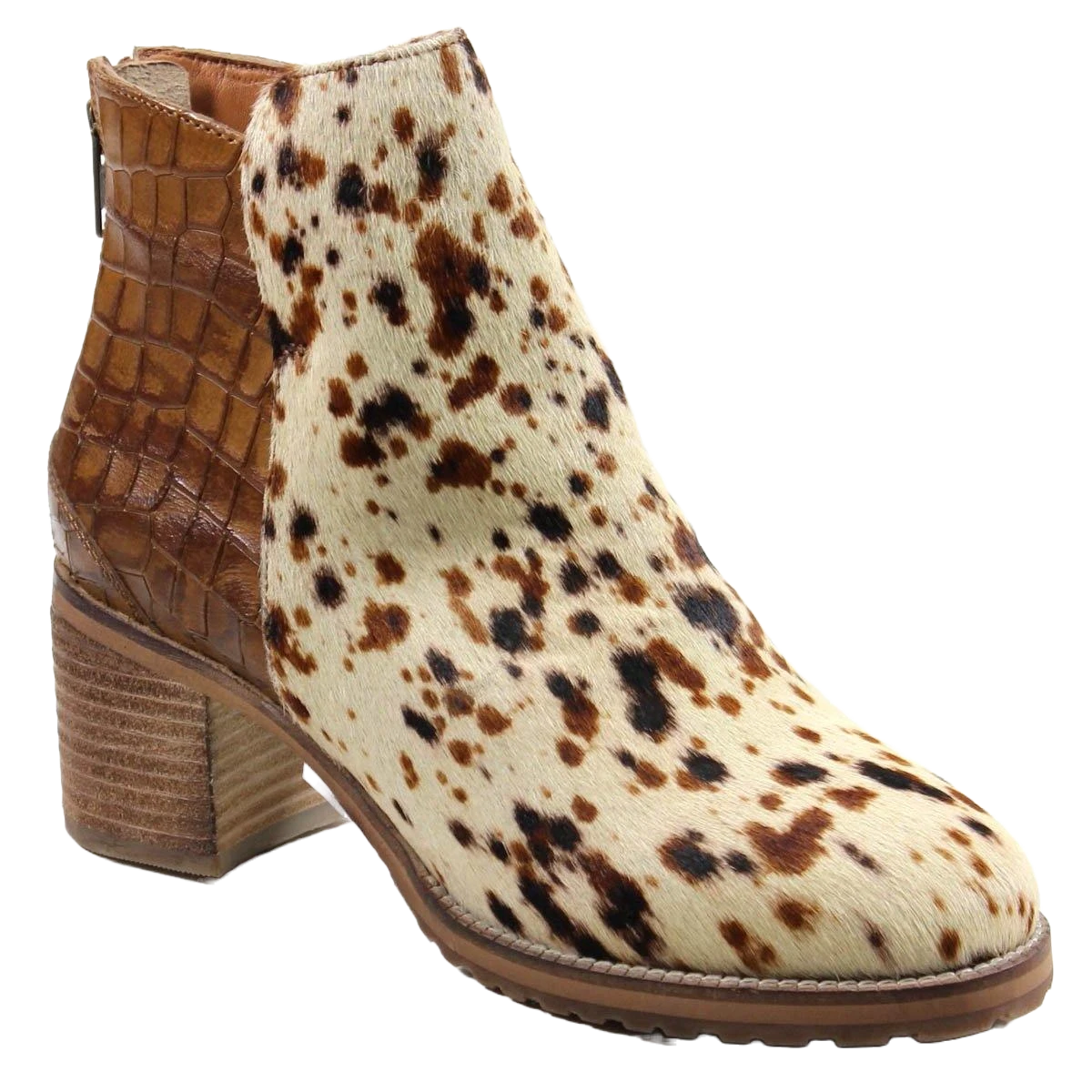 Diba True Ladies Kam Den Tan Cow Ankle Boots 69210 1 Diba True Ladies Kam Den Tan Cow Ankle Boots 69210